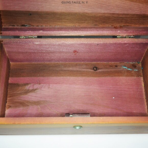 Lane Dresser Top Trinket/Small Items Storage Box Cedar Furniture Store Promo - Picture 9 of 11